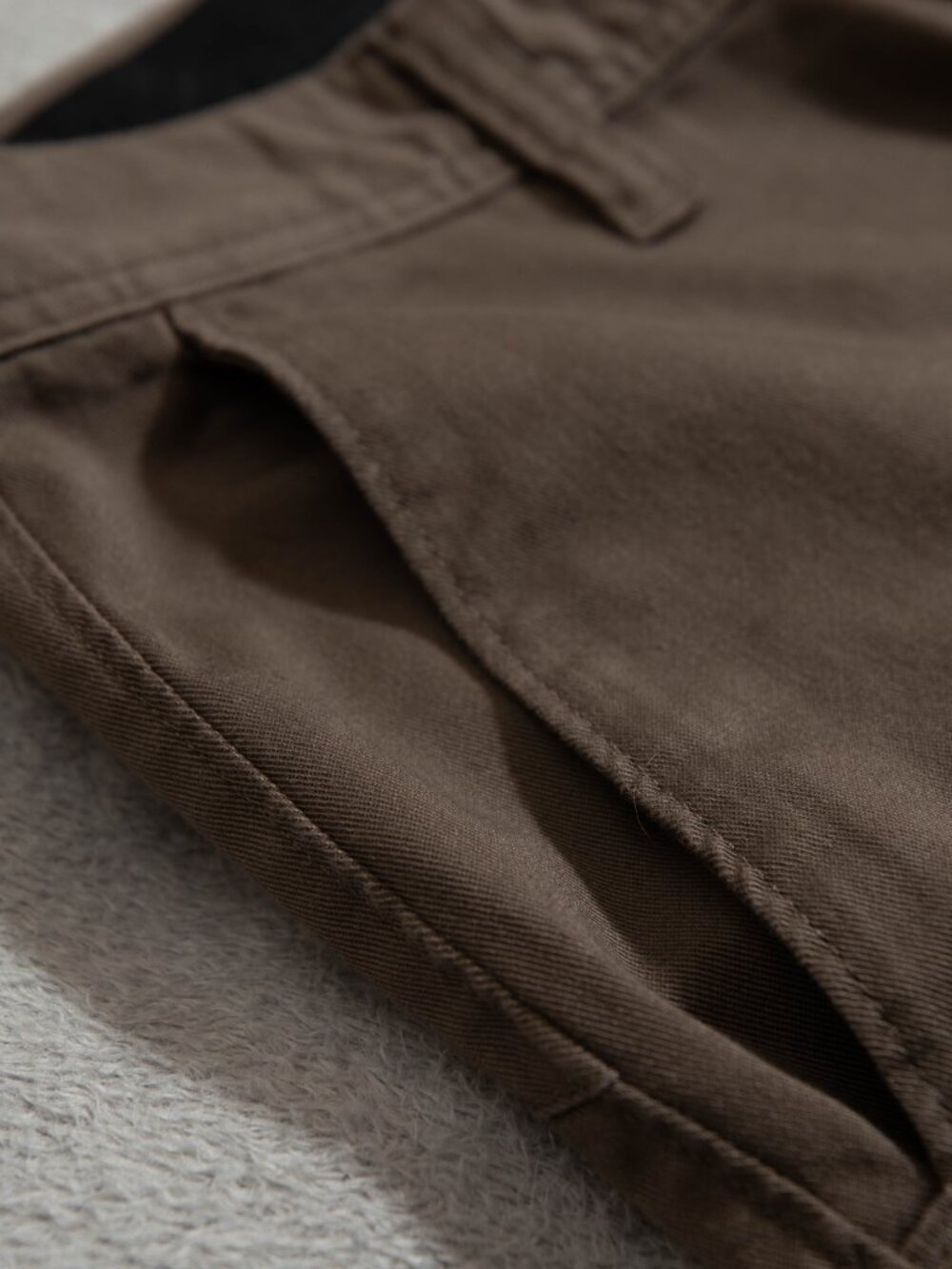 Volcom Frickin Modern Stretch Pant Mushroom Brown (34) - Picture 7 of 15